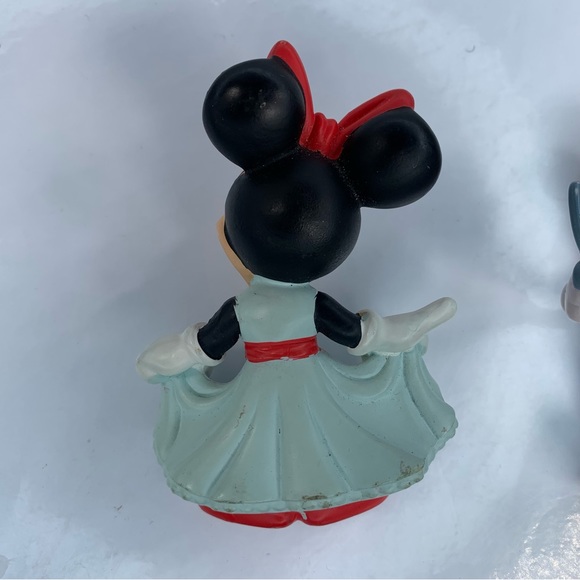 Disney Mickey and Minnie Mouse Cake Topper 3" tall - Picture 5 of 8